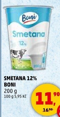 Smetana 12% Boni