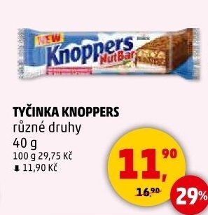 Tyčinka Knoppers NutBar Storck