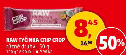 Tyčinka Raw Crip Crop