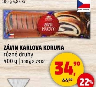Závin Karlova Koruna
