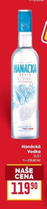 Hanácká Vodka 0,5 l