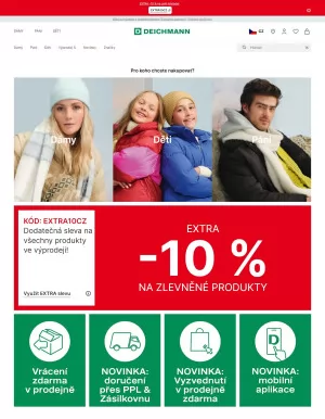 akční leták DEICHMANN 15.1.2025-21.1.2025