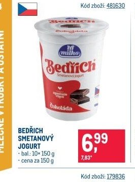 BEDŘICH SMETANOVÝ JOGURT