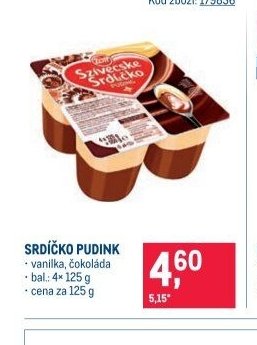 SRDÍČKO PUDINK