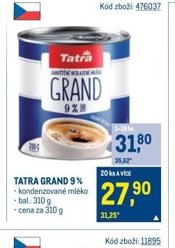 TATRA GRAND 9 %