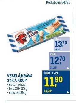 Veselá kráva Sýr a křup
