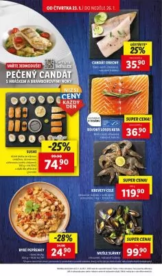 akční leták Lidl 23.1.2025-26.1.2025