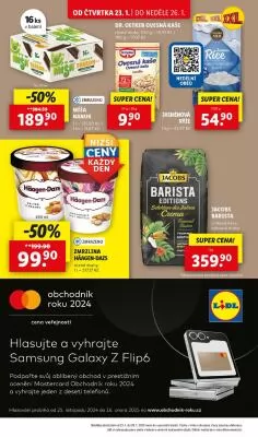 akční leták Lidl 23.1.2025-26.1.2025