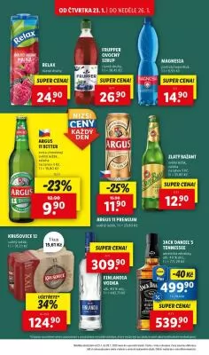 akční leták Lidl 23.1.2025-26.1.2025
