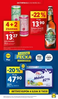 akční leták Lidl 23.1.2025-26.1.2025