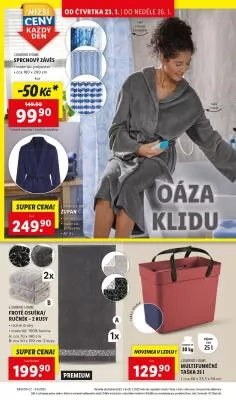 akční leták Lidl 23.1.2025-26.1.2025