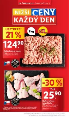 akční leták Lidl 23.1.2025-26.1.2025