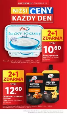 akční leták Lidl 23.1.2025-26.1.2025