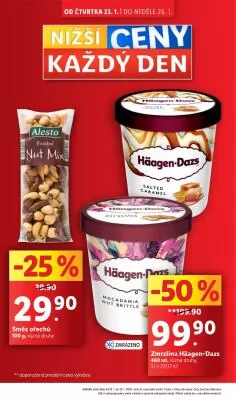 akční leták Lidl 23.1.2025-26.1.2025