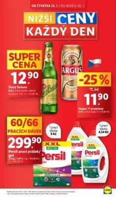 akční leták Lidl 23.1.2025-26.1.2025