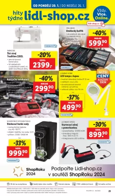 akční leták Lidl 20.1.2025-26.1.2025