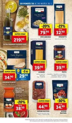 akční leták Lidl 20.1.2025-26.1.2025