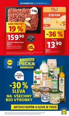 akční leták Lidl 20.1.2025-26.1.2025