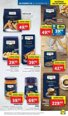 akční leták Lidl 20.1.2025-26.1.2025