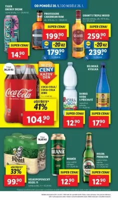 akční leták Lidl 20.1.2025-26.1.2025