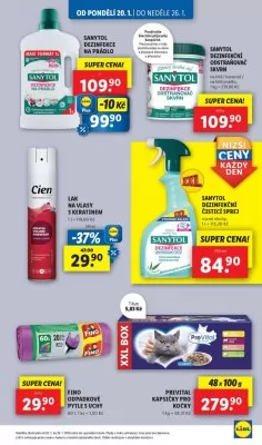 akční leták Lidl 20.1.2025-26.1.2025