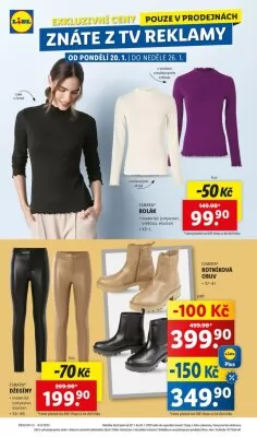 akční leták Lidl 20.1.2025-26.1.2025