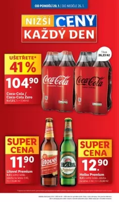 akční leták Lidl 20.1.2025-26.1.2025