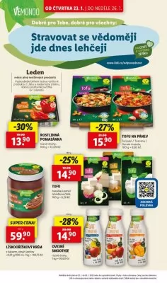 akční leták Lidl 23.1.2025-26.1.2025