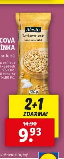 Alesto Slunečnicová semínka