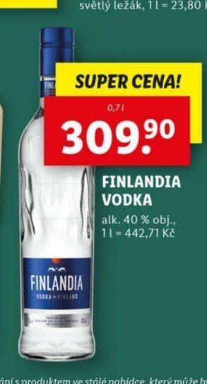 FINLANDIA VODKA