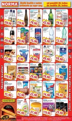 akční leták Norma 20.1.2025-26.1.2025