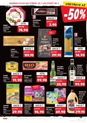 akční leták Kaufland 22.1.2025-28.1.2025