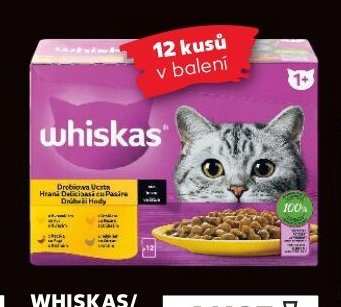 WHISKAS/PEDIGREE Kapsičky různé druhy 12x85 g/12x100 g