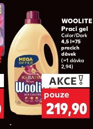 WOOLITE Prací gel Color/Dark 4,5 l