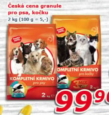 Granule pro psy Česká cena