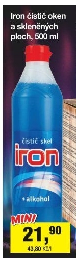 Čistič oken Iron Severochema