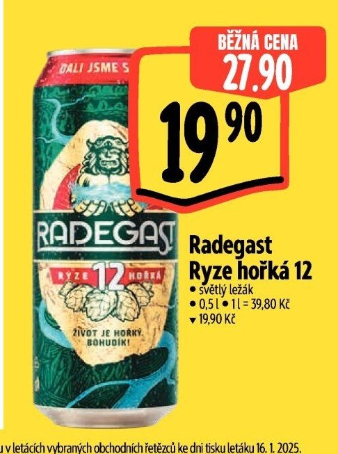 Radegast Ryze hořká 12