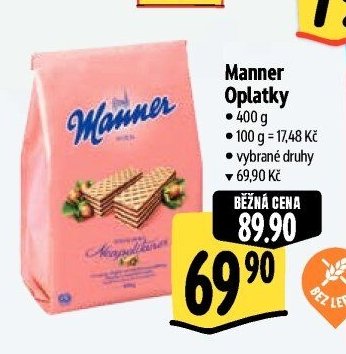 Manner Oplatky