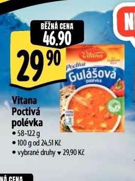 Vitana Poctivá polévka