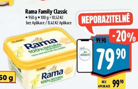 Margarín Classic Rama