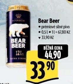Pivo Bear Beer Harboe