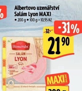 Salám Lyonský Albertovo uzenářství