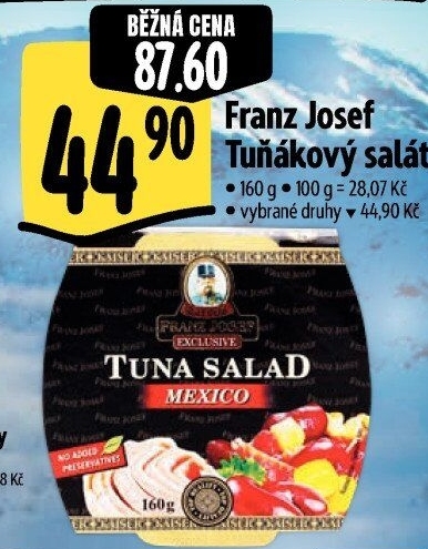 Tuňákový salát Exclusive Franz Josef Kaiser