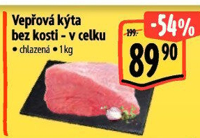 Vepřová kýta bez kosti