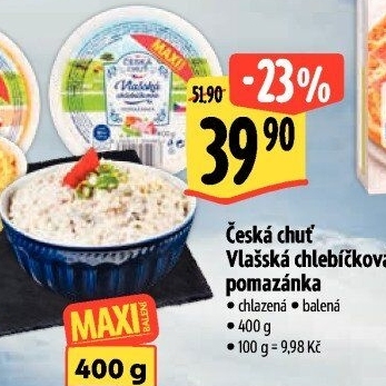 Vlašská chlebíčková pomazánka Česká chuť