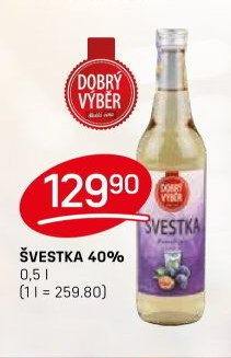 ŠVESTKA 40%
