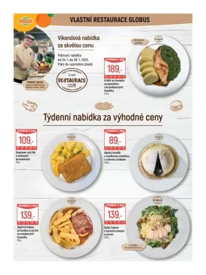 akční leták Globus 22.1.2025-28.1.2025