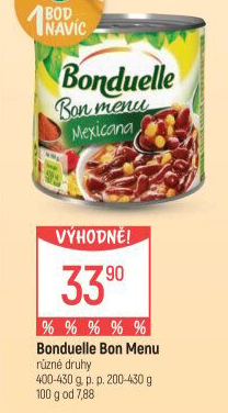Fazole Mexicana Bon Menu Bonduelle