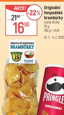 Hospodské brambůrky Bramborárna Zykmund