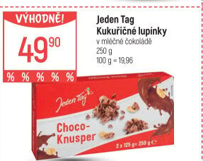 Kukuřičné lupínky Jeden Tag